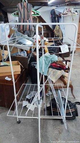 Foldable Metal Clothes Drying Rack C (1 of 5)