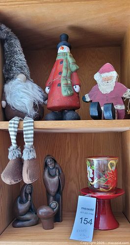 Christmas Lot, Gnome, Nativity Scene (1 of 6)