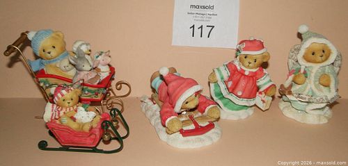 Lot of 5 "Cherished Teddies" Figurines - All in good condition (1 of 5)