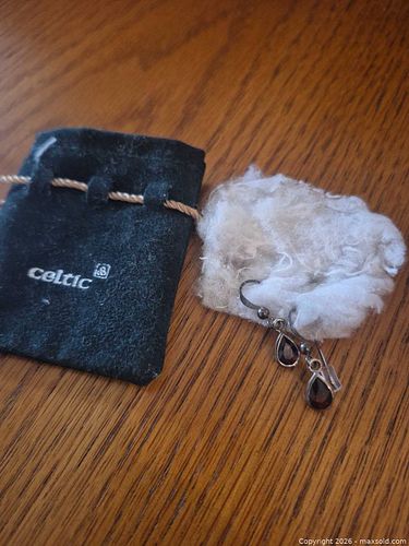 Celtic Sterling Silver Ear Rings (1 of 5)