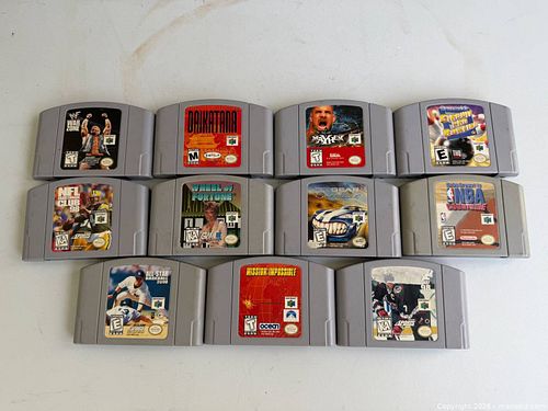 Vintage N64 Nintendo 64 Games (1 of 9)