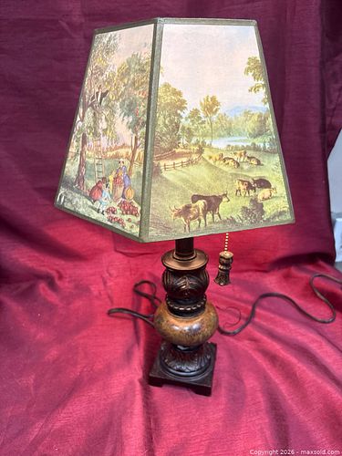 Traditional/Vintage Table Lamp, 19" High (1 of 3)
