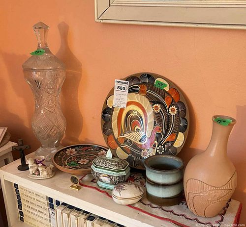 Vintage Collectibles Lot — Porcelain, Crystal, Metal B (1 of 13)