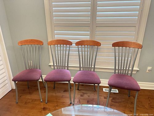 Four Kitchen Chairs.   C  (1 of 5)