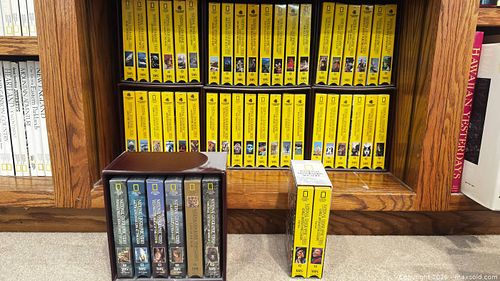 Approximately 50 National Geographic VHS Tapes — Hi‑Fi Stereo (1 of 6)