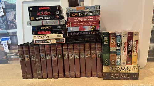 Mixed VHS, DVD Box Sets and Blu-ray Collection (NTSC) (1 of 5)