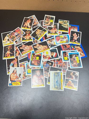 1980s Wrestling Trading Cards — 26-50 Cards (1 of 16)