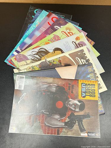 Lot of 10 Single-Issue Comic Books — Image & Valiant  (1 of 4)