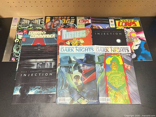 Lot of 10 Single-Issue Comics, Dynamite / Image / Valiant (1 of 5)