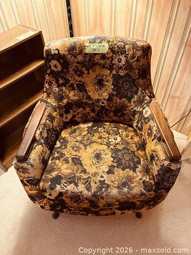 Vintage Norwalk Furniture Armchair  (1 of 4)
