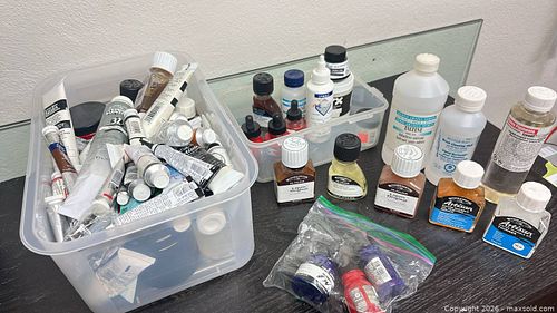 Paints, Cleaners and Inks.   A  (1 of 13)