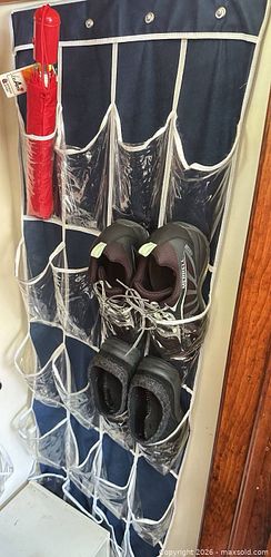 Shoe Organizer and 2 Pairs of Shoes.  A (1 of 9)