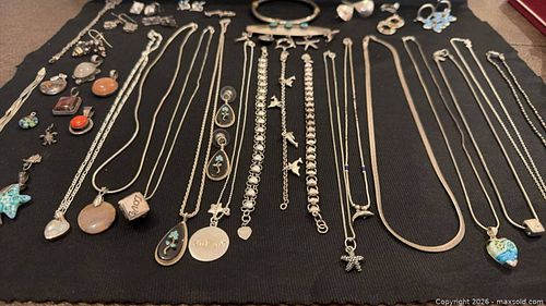 Silver Jewelry Necklaces Pendants Earrings  (1 of 20)