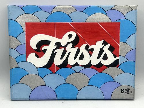 K & Gee “Firsts” Pop Art Painting, 2017 (1 of 9)