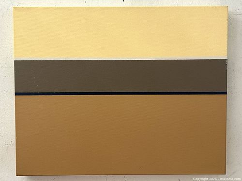 Stephen Pearson “Earthy” Contemporary Hard-Edge Painting (1 of 10)