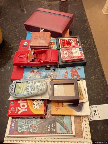  Games & books with diecast car B (1 of 9)