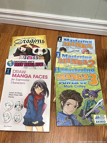 Paperback How-To/Art Reference Manga Books (1 of 3)