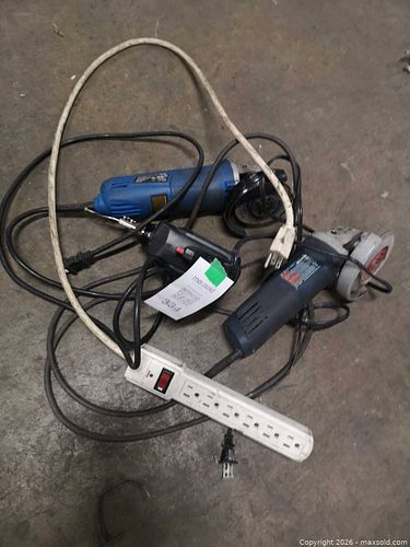 Lot of 4+ Electric Power Tools: Grinder, Die Grinder, Soldering Gun (1 of 5)