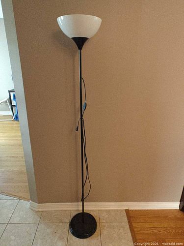 IKEA Floor Black with White Shade (1 of 4)