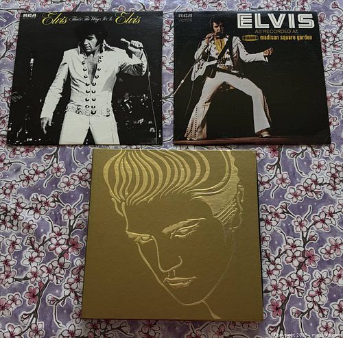 Elvis Presley 12" Vinyl LPs & 50th Anniversary Cassette Box Set (RCA) (1 of 4)