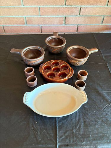Imperial Ceramic/Stoneware Baking Dish, Ramekins, Escargot & Cups (1 of 9)