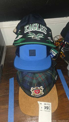 15 Mixed Baseball Caps Eagles, Sports & More (1 of 16)