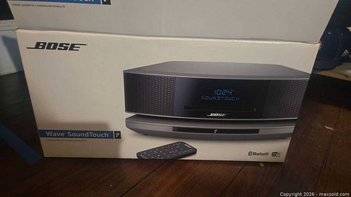 Bose Wave SoundTouch Tabletop CD & Radio Music System, Silver Boxed (1 of 13)