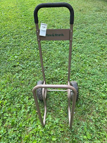 Plow & Hearth Metal Hand Truck / Dolly, Brown/Tan (1 of 5)