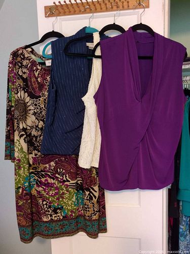 Women's XXL Mixed Clothing Lot — Dress, Tops, Tank (1 of 6)