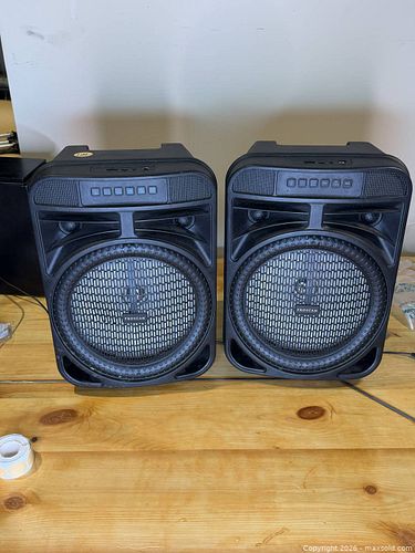 Proscan Bluetooth Powered Speaker Pair (Black) (1 of 13)