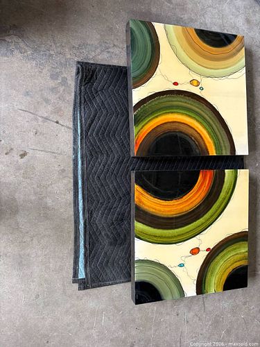 2- Lacquered Abstract Art (1 of 4)