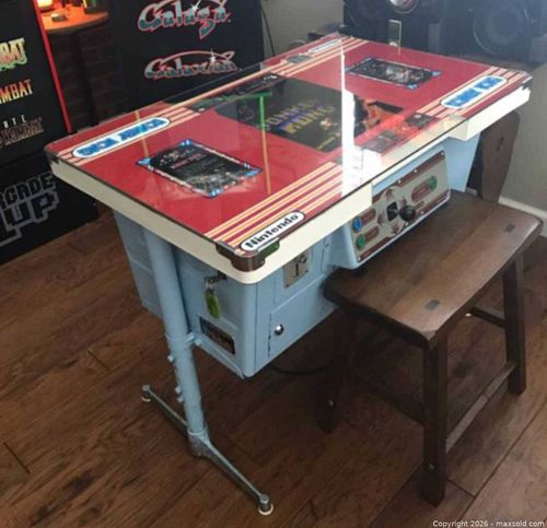 Donkey Kong Cocktail Arcade VIDEO Game Multi-Game w/60 games (1 of 17)