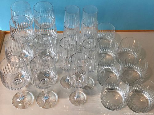 Set of Crystal glassware  (1 of 5)