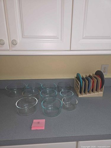 10-Piece Glass Mixing & Storage Bowl Set with Lids (1 of 4)