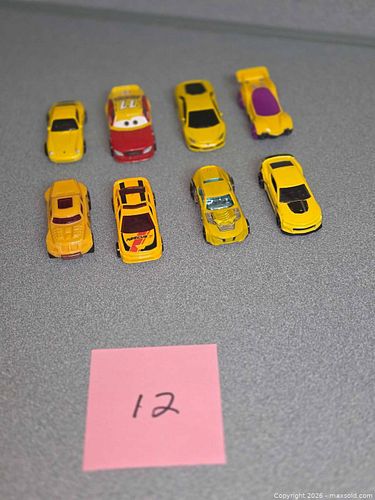 Lot of 10 Die-Cast Disney & Misc Cars 1:64 Pocket Size (1 of 3)