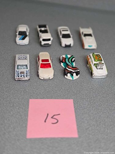 Lot of 6-10 Assorted 1:64 Die-Cast Toy Cars (1 of 3)