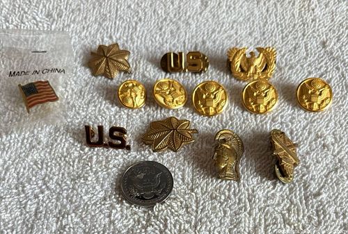Military Insignia Pins (1 of 8)