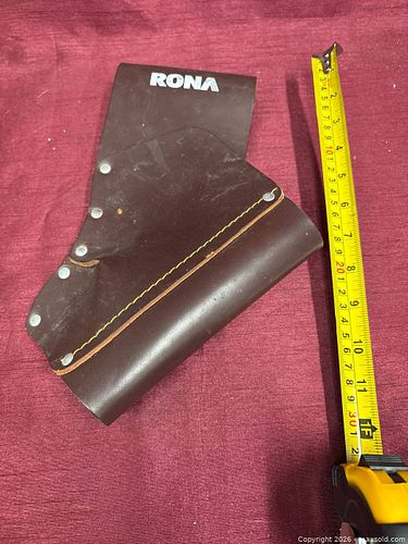 Rona Brown Leather Holster with Belt Loop Slots (1 of 3)