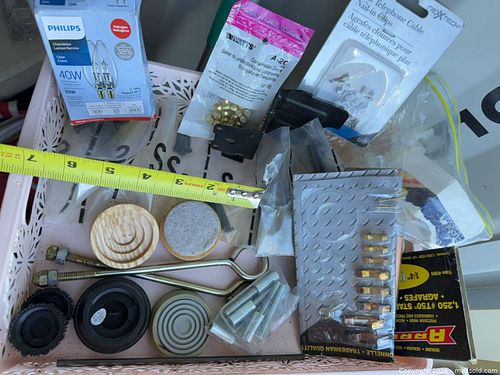 Assorted Furniture Hardware Kit — Inserts, Pads, Glides (1 of 12)
