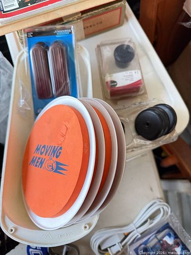 Mixed Furniture Accessories Lot: Sliders, Leg Tips, Bag Holder (1 of 5)