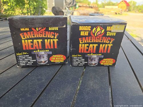 2 magic stove emergency heat kits (1 of 5)