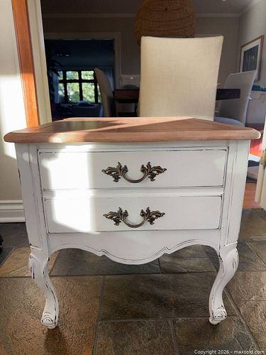 Durham Furniture French Provincial Solid Wood Nightstand (1 of 8)