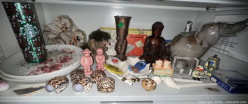 Collectible Estate Lot — Assorted Ceramics, Figurines & Shells (1 of 9)