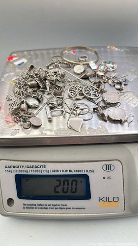 Mixed Sterling Silver Jewelry Lot  (1 of 6)
