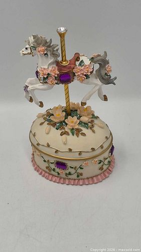 Alexandra Painted Ponies, Collection Music Trinket Box. (1 of 14)