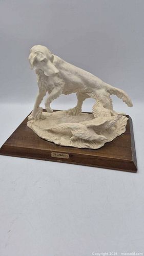 Hunting Dog & Pheasants Figurine (1 of 14)
