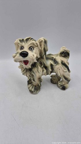 Italian Ceramic Spaghetti Hair Dog (1 of 9)