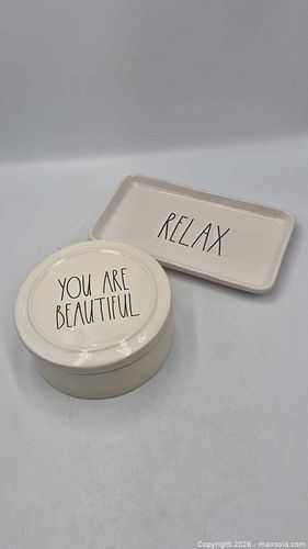 Rae Dunn Jewelry box &Tray (1 of 13)