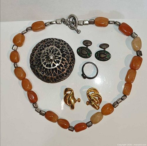 Sterling 925 and other costume jewelleries  (1 of 16)