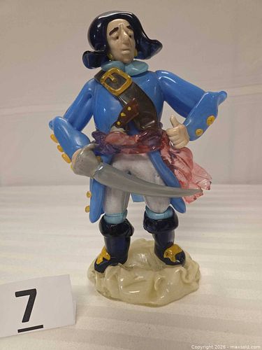 Pirate Figurine Made Out of Glass (1 of 9)